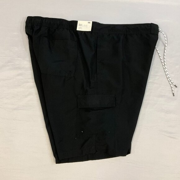 NWT GOODFELLOW Men's Midnight Black Bathing Suit Board Shorts Swimwear, sz XXL - Picture 4 of 12